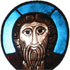 vignette d'un vitrail représentant le Christ de Wissembourg